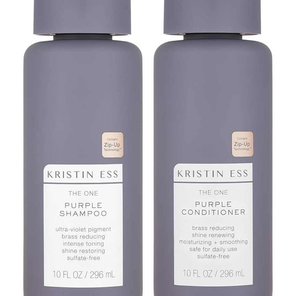 Kristin Ess Purple Shampoo and Conditioner Set